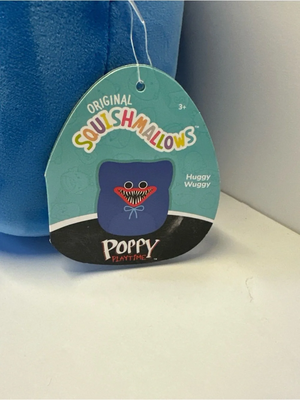 Squishmallows Huggy Wuggy Poppy Playtime Blue Plush Pillow Soft Toy NWT Cute - Picture 5 of 5